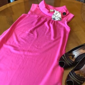 Nick & Mo Shawl-Collar Dress